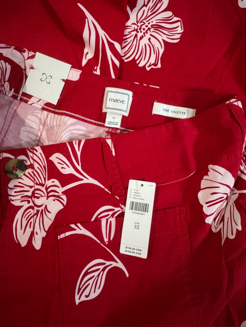 NWT Size 32 - Maeve Colette High-Rise Wide-Leg Pants in Magic Fabric (US$ 138) - Picture 4 of 11